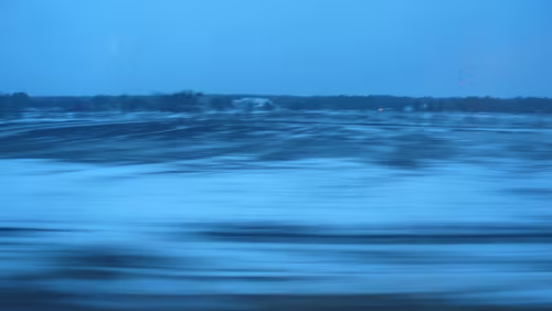 Oulu Auf der Fahrt von Oulu nach Helsinki