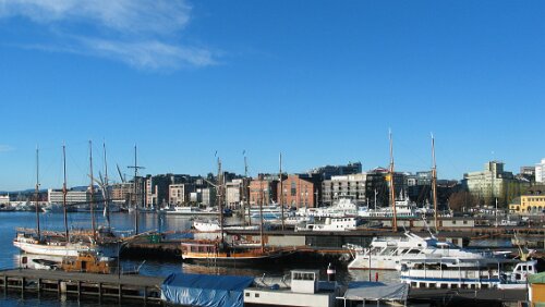 Oslo Am Akerhus kaia