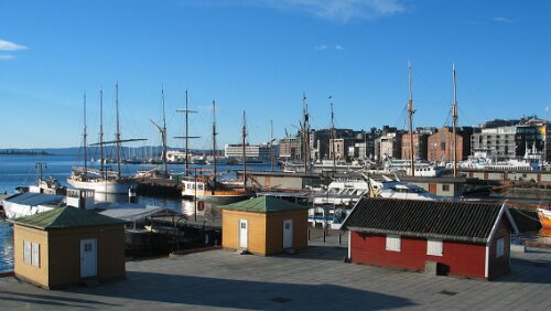 Oslo Am Akerhus kaia