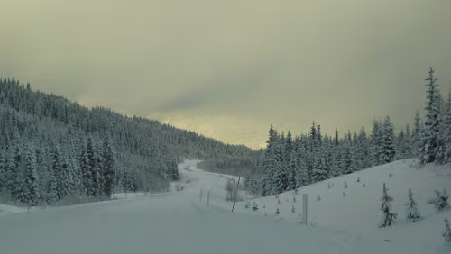 Mosjøen Auf der Fahrt von Trondheim nach Mosjøen