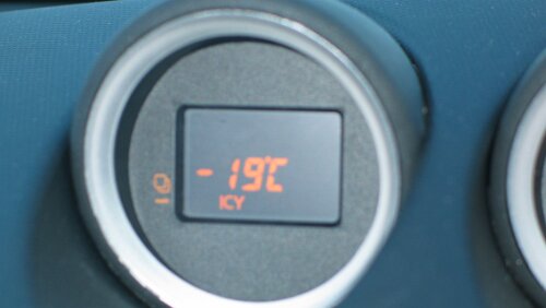 Bognes Auf dem Saltfjelt. Ziemlich frisch draußen