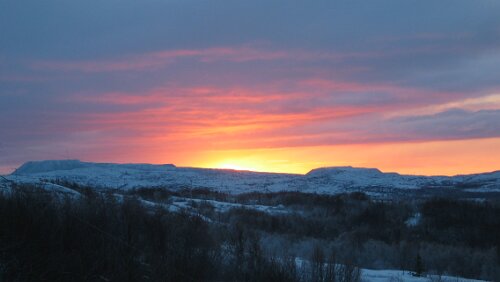 3. Tag Hurtigrute Die Sonne kämpft immer noch, schafft es aber nicht