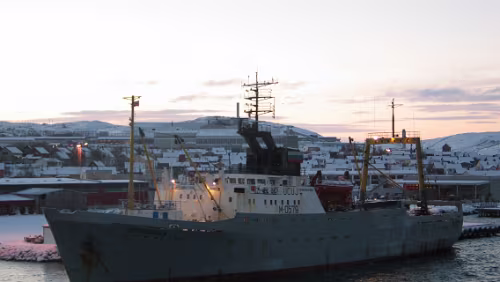 3. Tag Hurtigrute Ein russisches Schiff