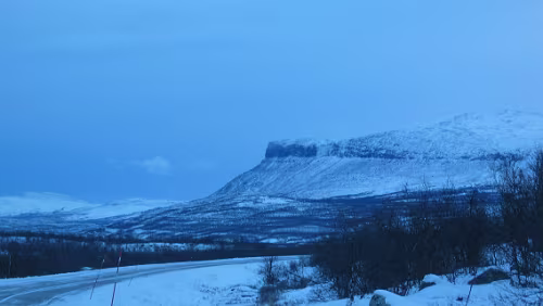 Schweden Schon auf der schwedischen Seite in Richtung Kiruna