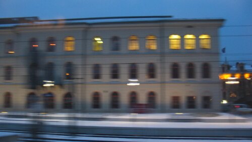 Oslo – Bergen Noch in Oslo