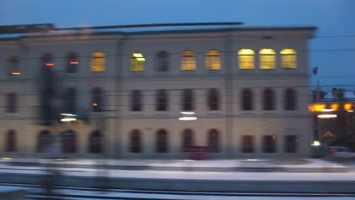 Oslo – Bergen Noch in Oslo