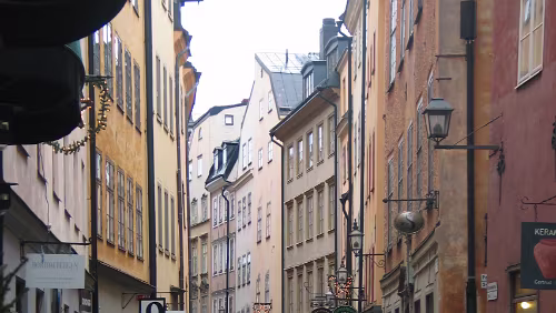 Stockholm Gamla Stan - Österlånggatan