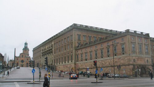 Stockholm Kungliga Slottet - Königliches Schloß