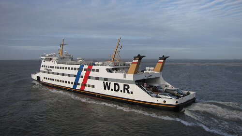 Föhr – Oslo Auf der Fähre von Wyk nach Dagebüll