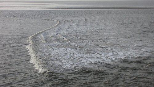 Föhr – Oslo Einfahrt in den Hafen von Dagebüll