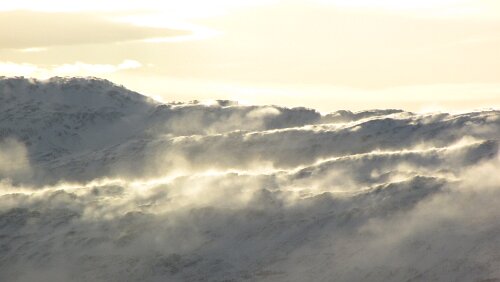Bodø – Rørvik Ausläufer des Gletschers Svartisen