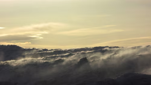 Bodø – Rørvik Ausläufer des Gletschers Svartisen