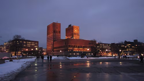 Geilo – Oslo Rathaus