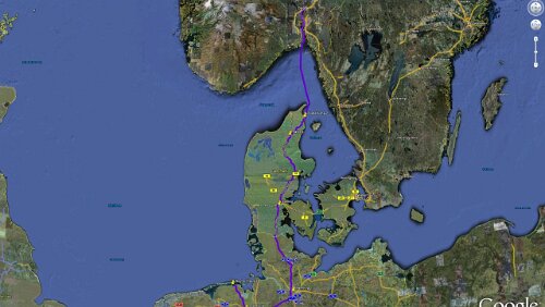 Spiekeroog – Frederikshavn Überblick über die Tour des Tages