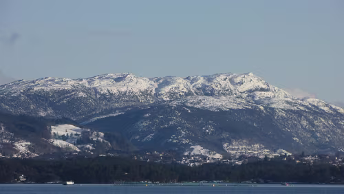 Bergen – Stavanger Auf der Fähre von Halhjem nach Sandvikvåg