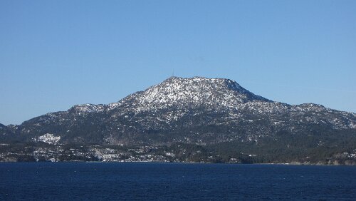 Bergen – Stavanger An der Stordabrua