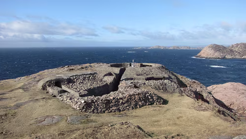 Stavanger – Oslo Alte Kanonenstellung