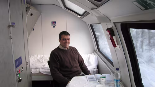 Frankfurt (Main) Süd – København H Im CityNightLine 472 von Frankfurt (Main) Süd nach København H