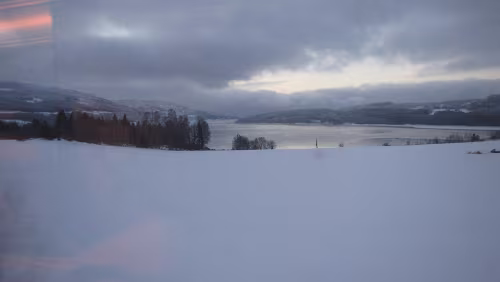 Oslo S – Trondheim Nach der Station Gardermoen