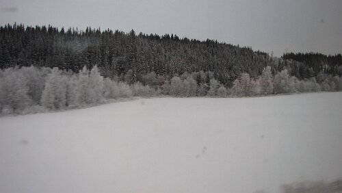 Oslo S – Trondheim Sieht kalt aus