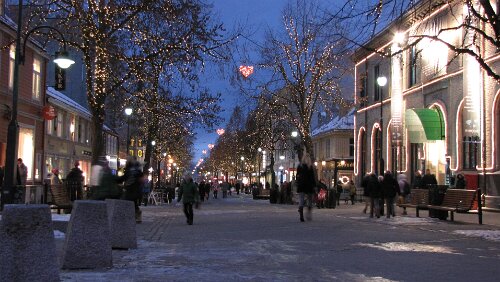 Oslo S – Trondheim Fußgängerzone