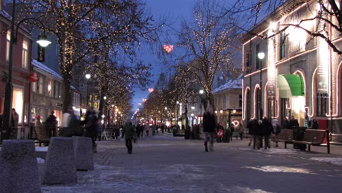 Oslo S – Trondheim Fußgängerzone