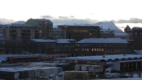 Hurtigrute Bodø – Svolvær Bodø stasjon