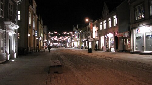 Hurtigrute Stokmarknes – Skervøy Fußgängerzone