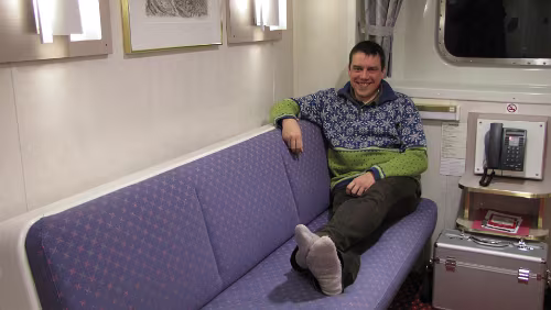 Hurtigrute Båtsfjord – Berlevåg Kabine 317 auf der Richard With