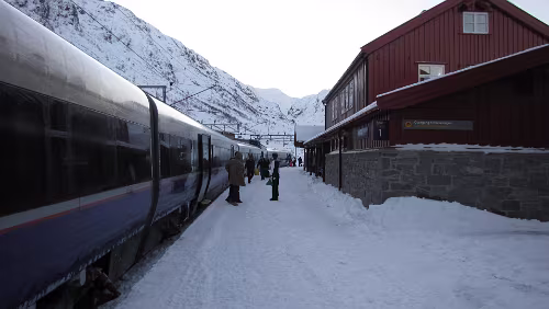 Bergen – Stockholm C Myrdal stasjon