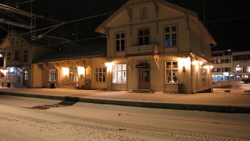 Bergen – Stockholm C Kongsvinger stasjon