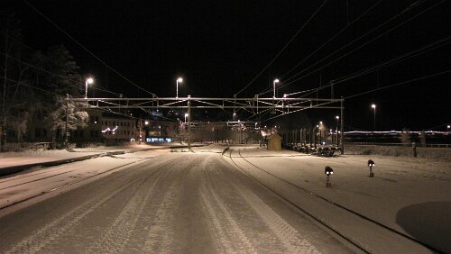 Bergen – Stockholm C Kongsvinger stasjon