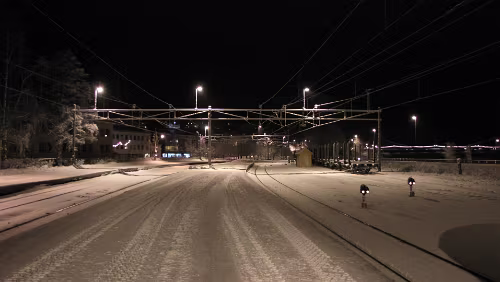 Bergen – Stockholm C Kongsvinger stasjon