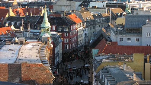 Stockholm C – København H Seitenstraße der Strøget