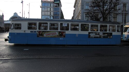 København H – Oslo S Göteborg, Tram
