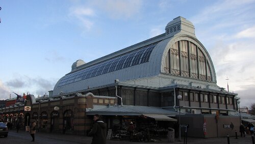 København H – Oslo S Göteborg, Saluhallen, Markthalle