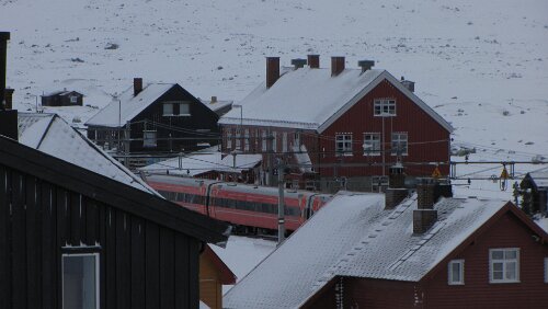 Oslo S – Bergen Ein Zug von Bergen nach Oslo