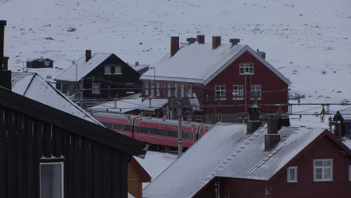 Oslo S – Bergen Ein Zug von Bergen nach Oslo