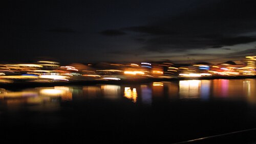 Trondheim – Bodø – Svolvær Bodø bei der Ausfahrt der M/S Vesterålen