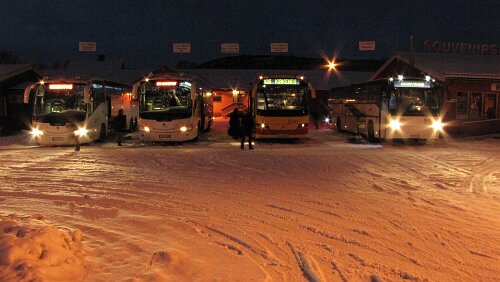 Øksfjord – Hammerfest – Karasjok – Tana bru – Berlevåg „Pferdewechsel“ in Olderfjord