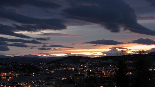 Tromsø – Harstad – Narvik Blick auf Harstad