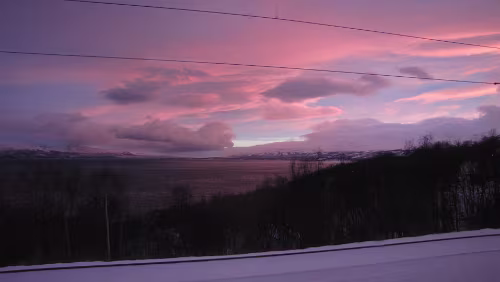Narvik – Boden C An der Station Björkliden