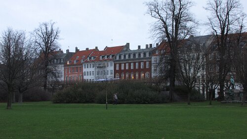 Boden C – Stockholm C – København H Kronsprinsessgade am Rosenborg Slotshave