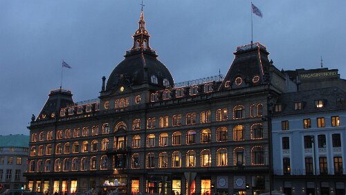 Boden C – Stockholm C – København H Magasin du Nord