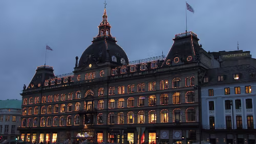 Boden C – Stockholm C – København H Magasin du Nord