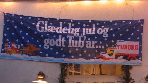 Boden C – Stockholm C – København H „Glædelig jul og godt Tub'år“, „Frohe Weihnachten und gutes Neues Bier“