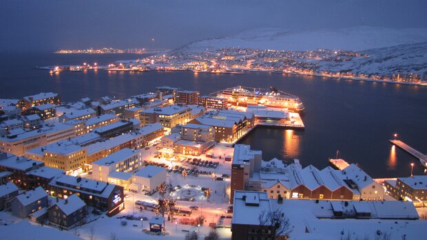 13.12.2011 Berlevåg – Tromsø Karte – Reiseroute Di … Mehamn, Kjøllefjord, Honningsvåg, Havøysund, Hammerfest, Øksfjord, Skjervøy, Tromsø, …...