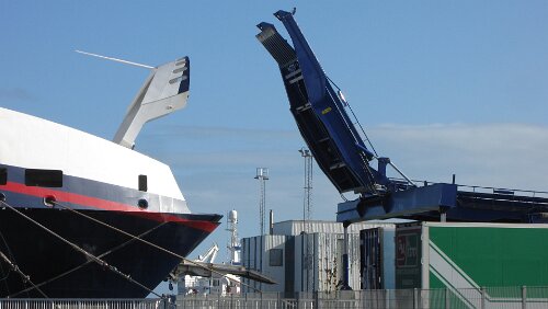 Odder – Sandnes Und noch eine Brücke senkt sich ab