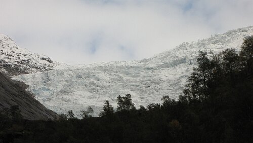Flåm – Briksdalsbre – Briksdalsbreen Ausläufer des Tjøtabreen