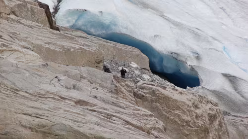 Flåm – Briksdalsbre – Briksdalsbreen Direkt am Gletscher